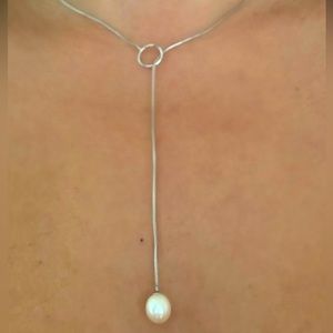 Pearl Dropdown Necklace